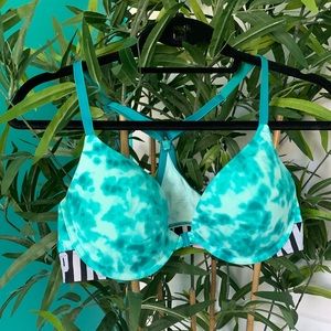 PINK Tie Dye Racerback Bra